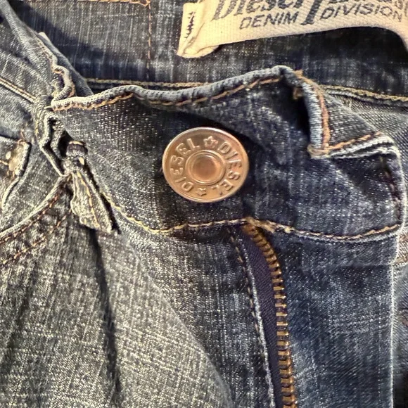 Vintage  2001 Diesel Industry Blue Bootcut Jeans Women's Size 29 Italy - Picture 11 of 15